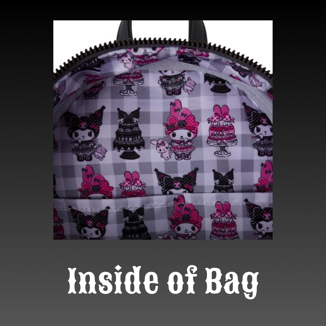 My Melody And Kuromi - Mini Backpack