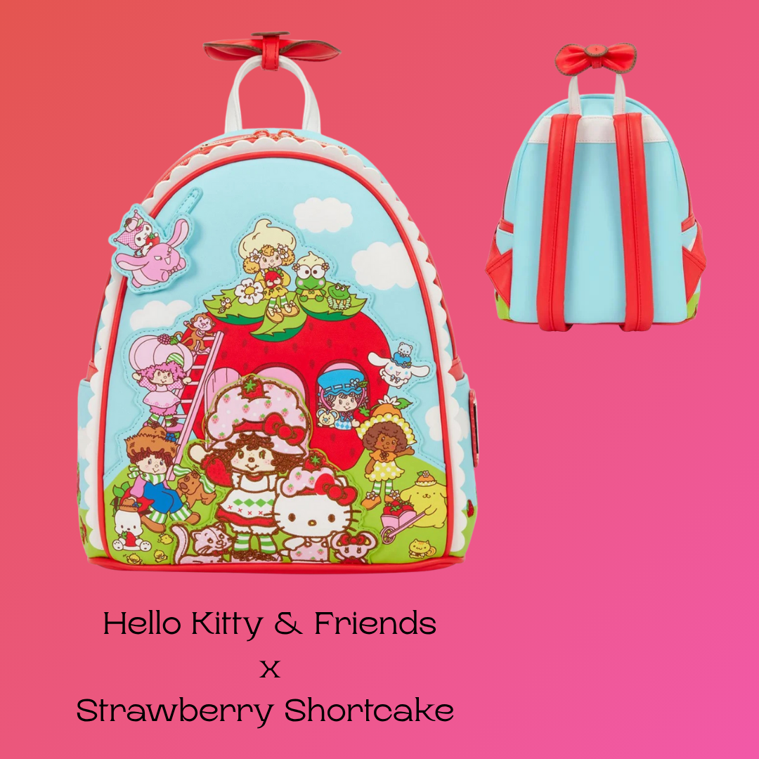 Sanrio Hello Kitty & Friends x Strawberry Shortcake Mini-Backpack
