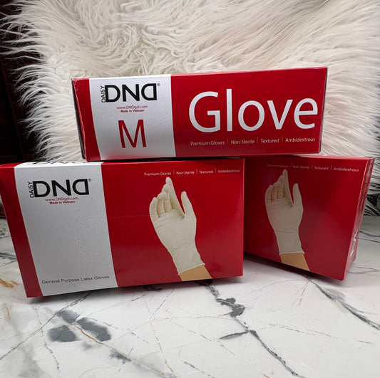 DND Latex Gloves – Medium (100 pcs)