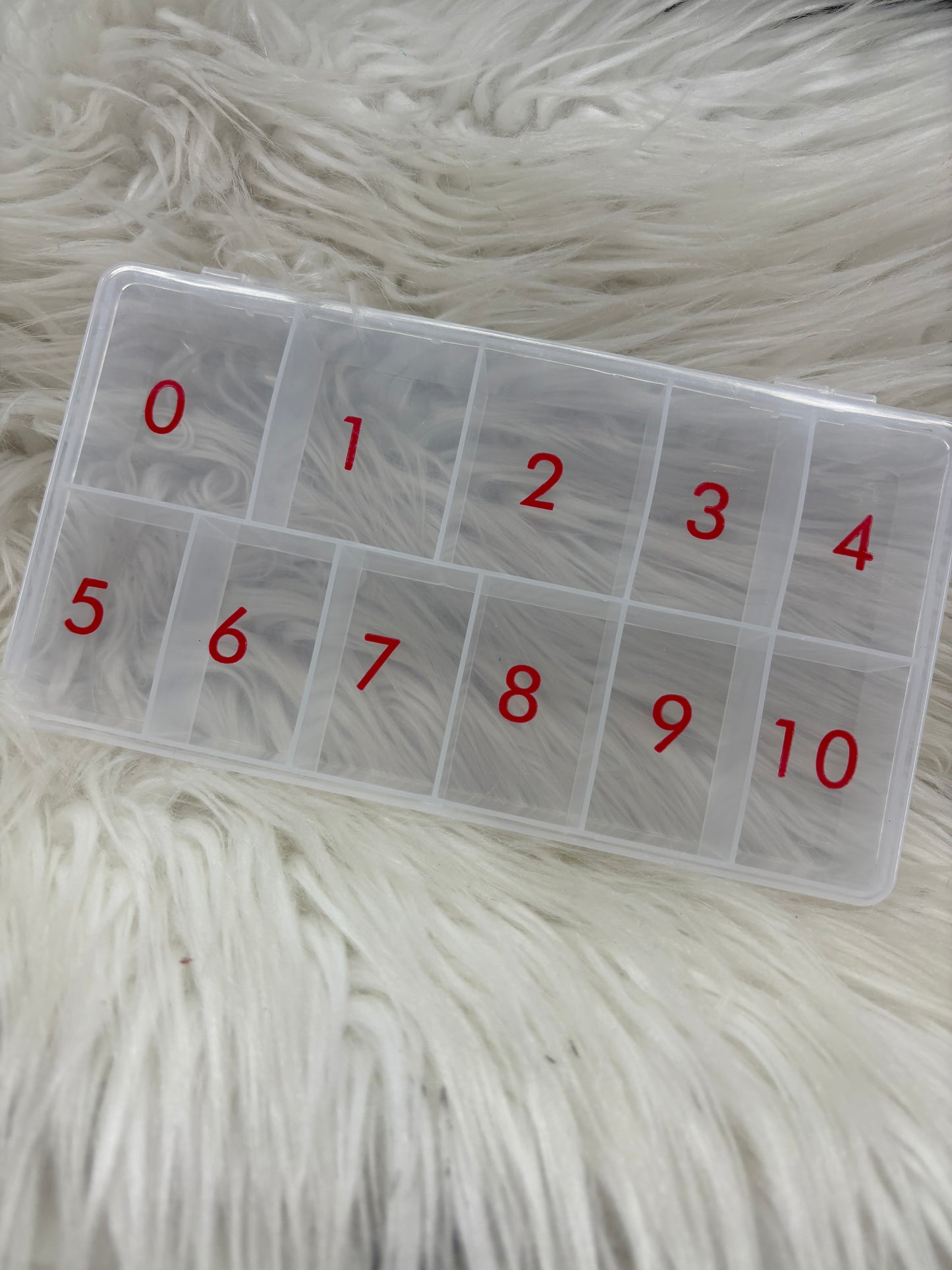 EMPTY Nail Tip Box