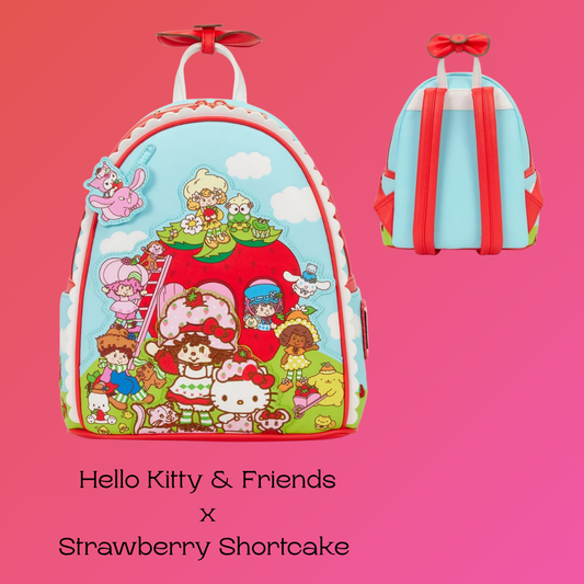 Sanrio Hello Kitty & Friends x Strawberry Shortcake Mini-Backpack